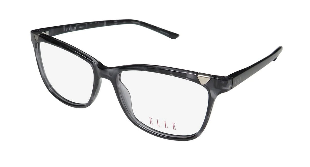 FRAME DESIGNER 13425 CAT NEW ELLE 53-15-140 AFFORDABLE LENSES EYE FULL-RIM EYE WOMENS/LADIES CASUAL DEMO GRAY CAT BUDGET EYEGLASSES/SPECTACLES