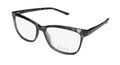 FRAME DESIGNER 13425 CAT NEW ELLE 53-15-140 AFFORDABLE LENSES EYE FULL-RIM EYE WOMENS/LADIES CASUAL DEMO GRAY CAT BUDGET EYEGLASSES/SPECTACLES