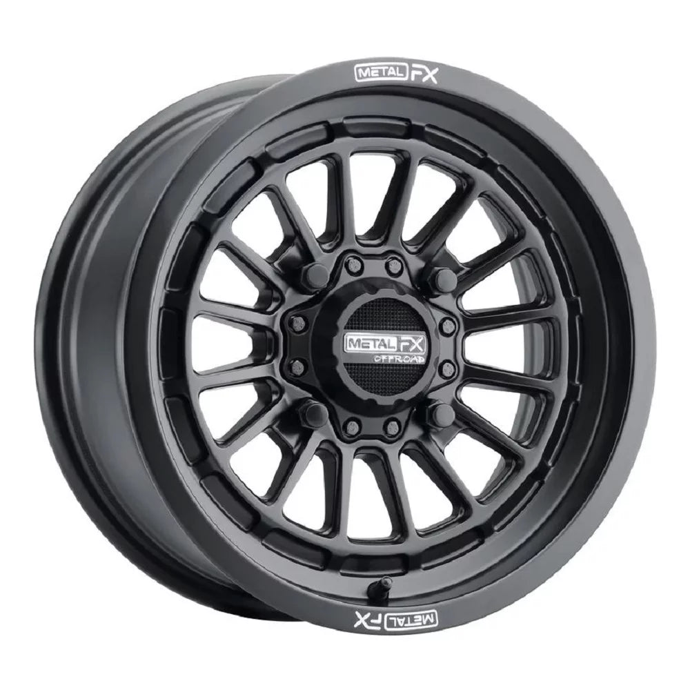 MetalFX 850 1000 550 Delta Sportsman 15" Black Wheels