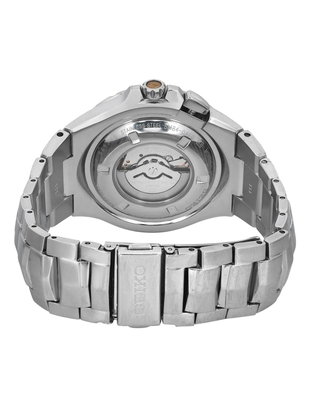 Pre-owned Coutura Watch (Good) 43mm Steel Mens Seiko Day SRN063 Date