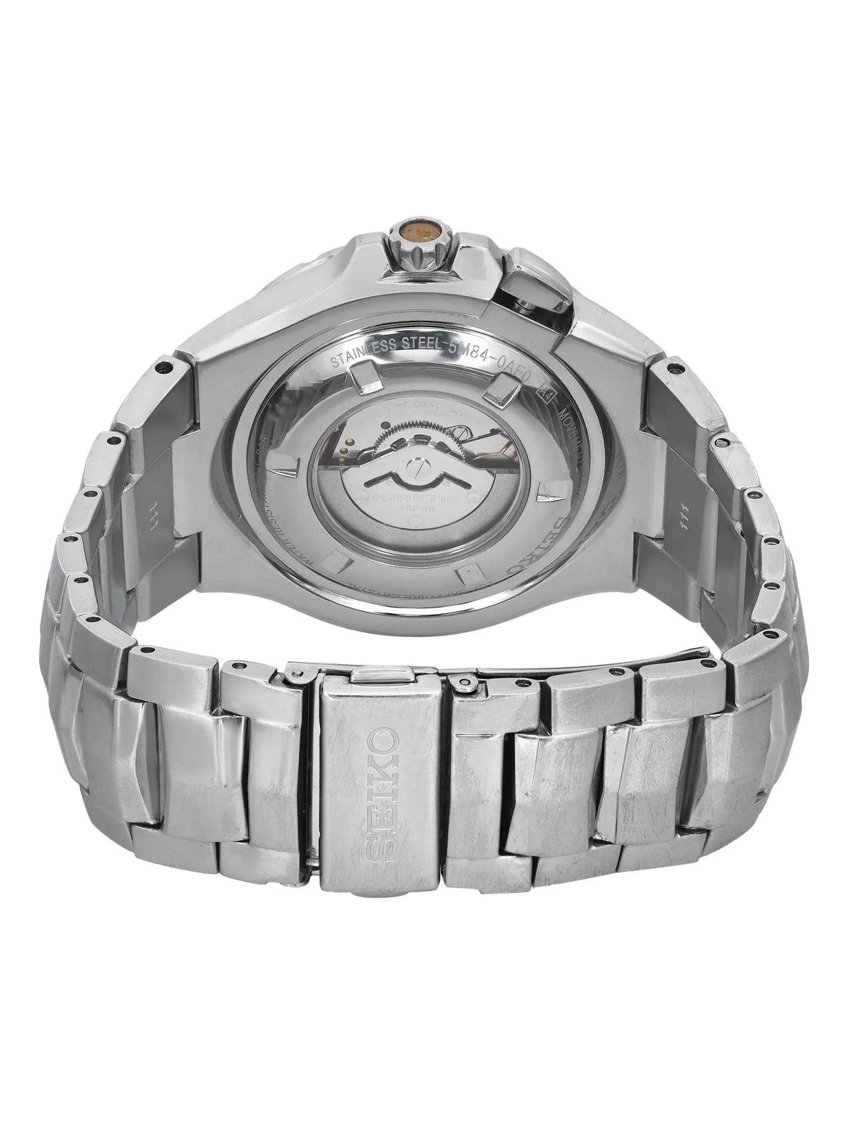 Pre-owned Coutura Watch (Good) 43mm Steel Mens Seiko Day SRN063 Date