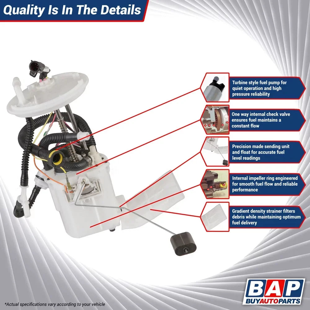 Park Avenue GXP Assembly CUSTOM, Fits Pontiac Buyautoparts Complete 2004-2005 select: BUICK Buick BONNEVILLE - Pump PONTIAC Bonneville LeSabre LESABRE 2004-2005 For Fuel