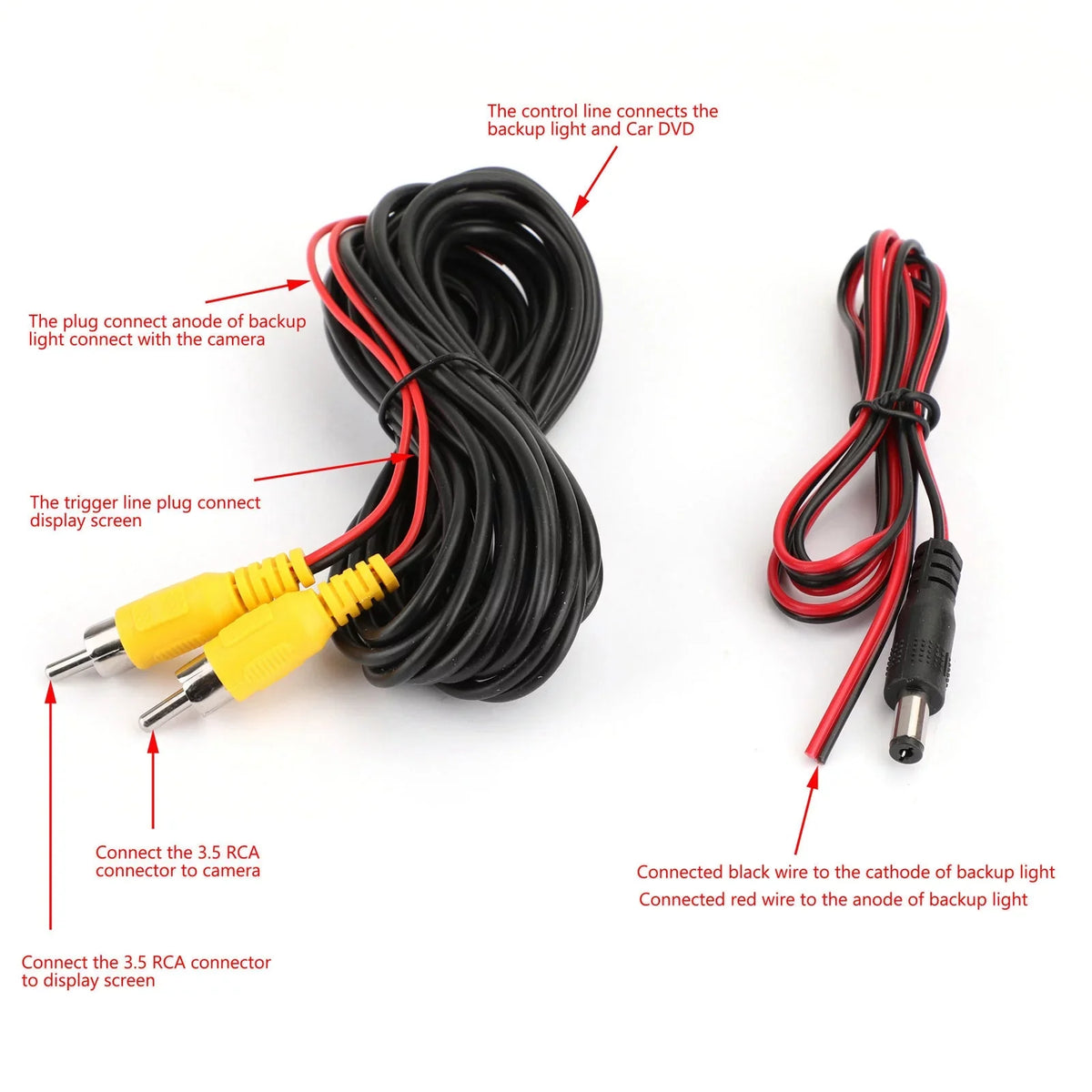 Rear View Line Camera Parking Truck Car Dynamic SUV Trajectory Reverse Night