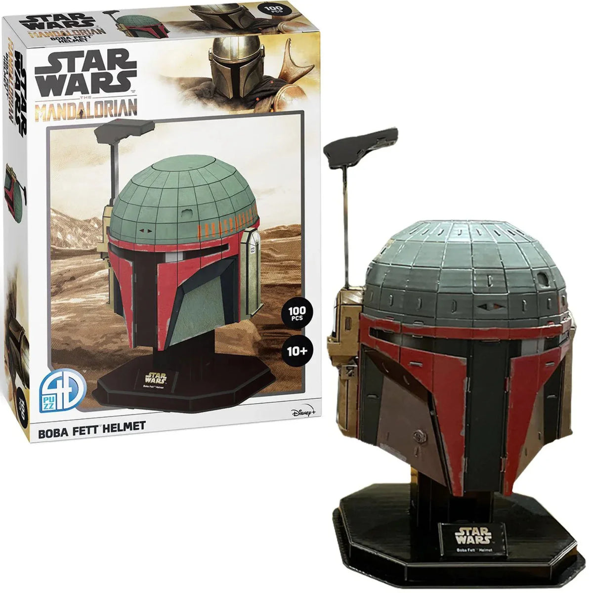 3D Star Paper Boba (Mandalorian 4D design Fett Cityscape Wars Kits Helmet)