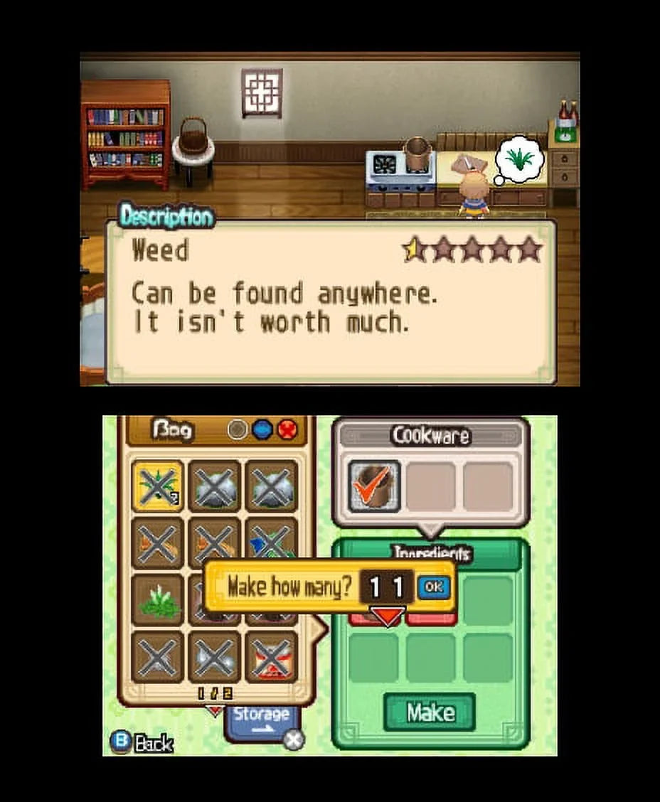 3DS Harvest Two of Tale - Nintendo Towns Moon:
