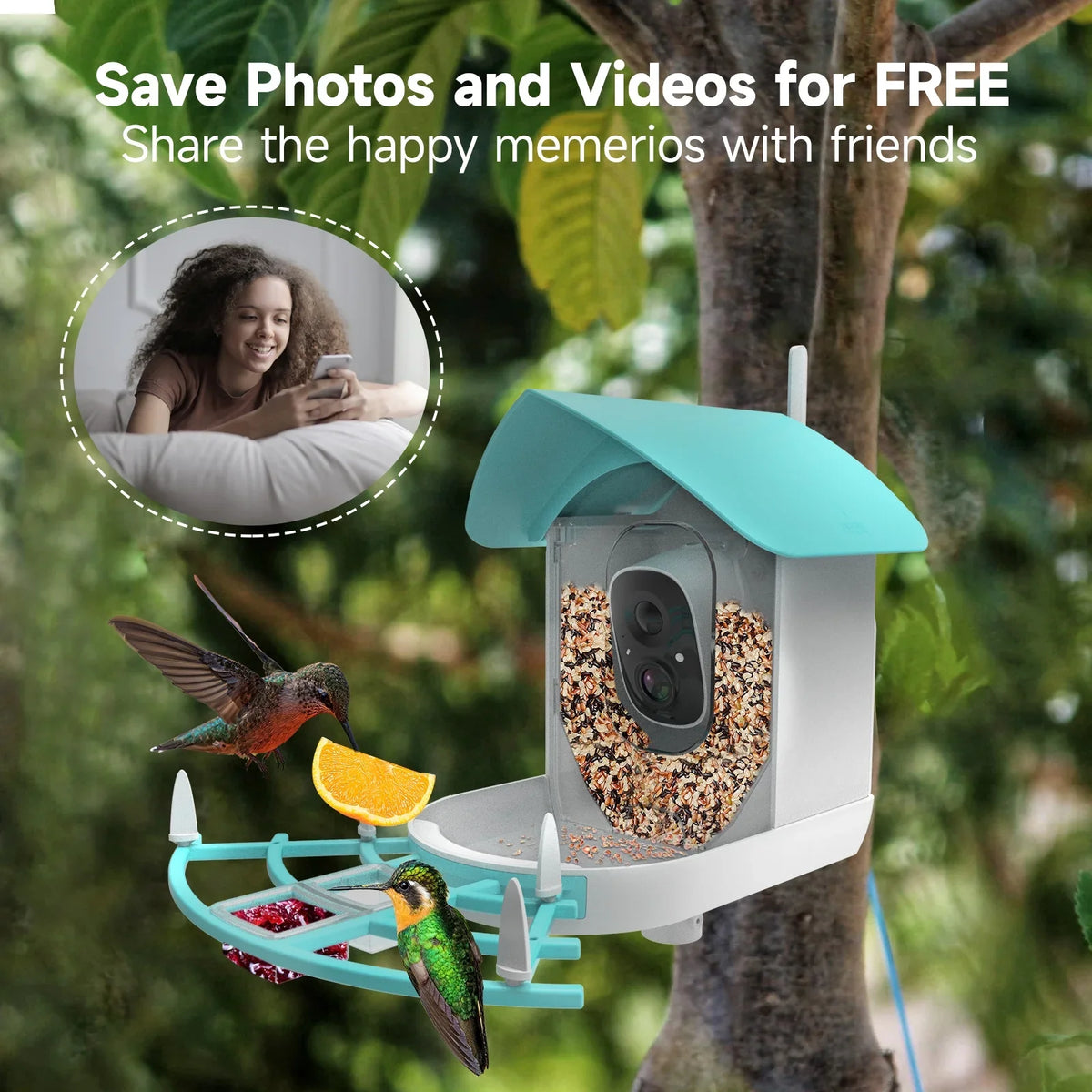 Camera App Camera Arealer Wireless Owsoo Surveillance Feeder 1080pVideo Vico camera,PirAi Powered Camera Wifi App Species Pir Solar Wifi Ai Video Feeder 1080p Resolution With Video