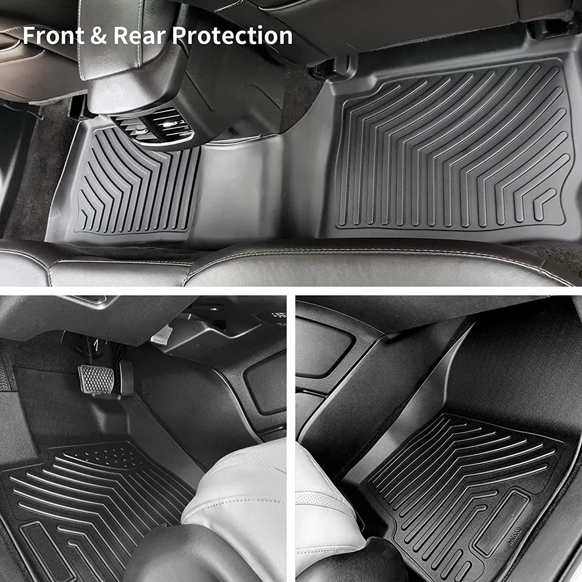Floor 2020 Ram TPE Cab for 2021 Set Front 2024 Rear Ledkingdomus 2023 1500 All-Weather Mats 2022 Crew and Dodge 2019 Rubber
