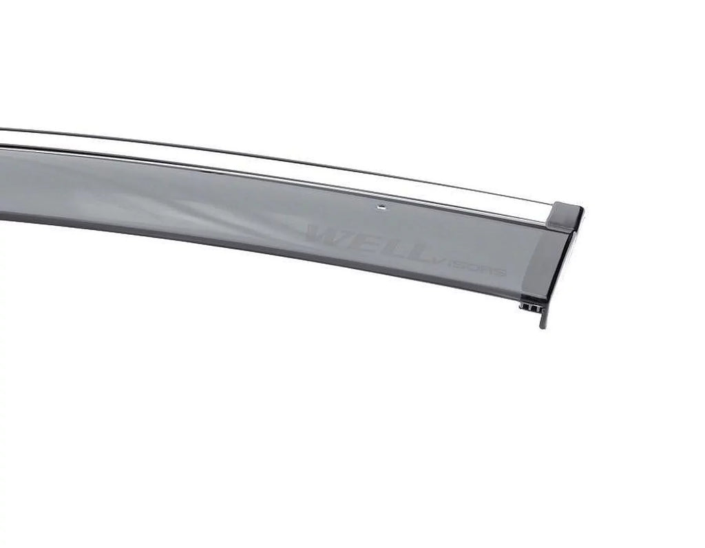 Trim 2018 2020 Wellvisors Rain 2022 BMW Side Chrome X3 Visors Deflectors 2023 / Window Guard G01 2024 3-847BM018 Wind 2021 2019 for With