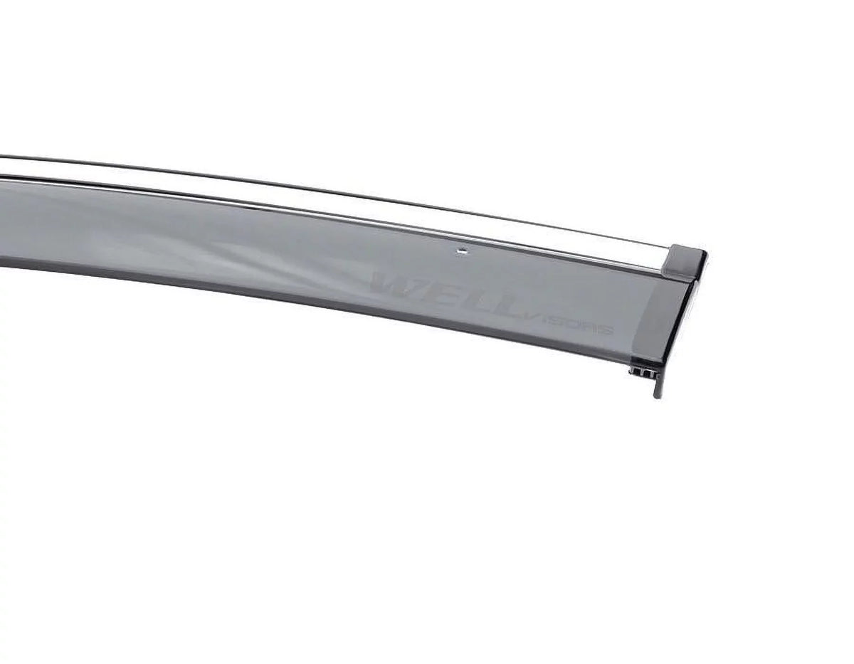Trim 2018 2020 Wellvisors Rain 2022 BMW Side Chrome X3 Visors Deflectors 2023 / Window Guard G01 2024 3-847BM018 Wind 2021 2019 for With