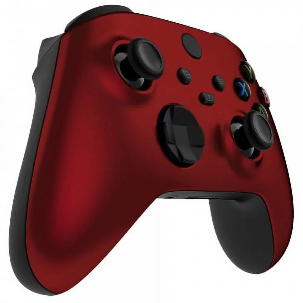 Soft Modded Rapid LED Controller With X White Custom Xbox Touch Fire Red