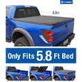 Stepside) 5.8 Pickup Cargo Dodge 2009-2016 2015 2010 (69.6 (NOT Tonneau inch) 2011 Truck Tri-Fold For Ram feet TG-BC3D1015 Cover Bed 2014 2012 Tonno Fits TYGER 2013 1500 Cover Trifold
