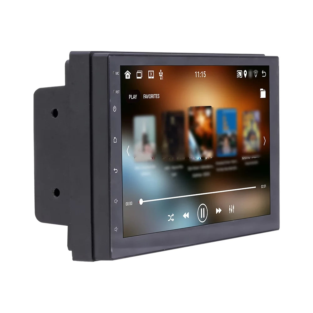 Control Din Wheel Picture/Steering 7 WIFI/AUX/U-Disk/Phone Inch GPS Support Car with Calling/Reverse Navigation with Stereo Touchscreen Camera Radio Link/Hands-Free Backup Double 11 Android Docooler