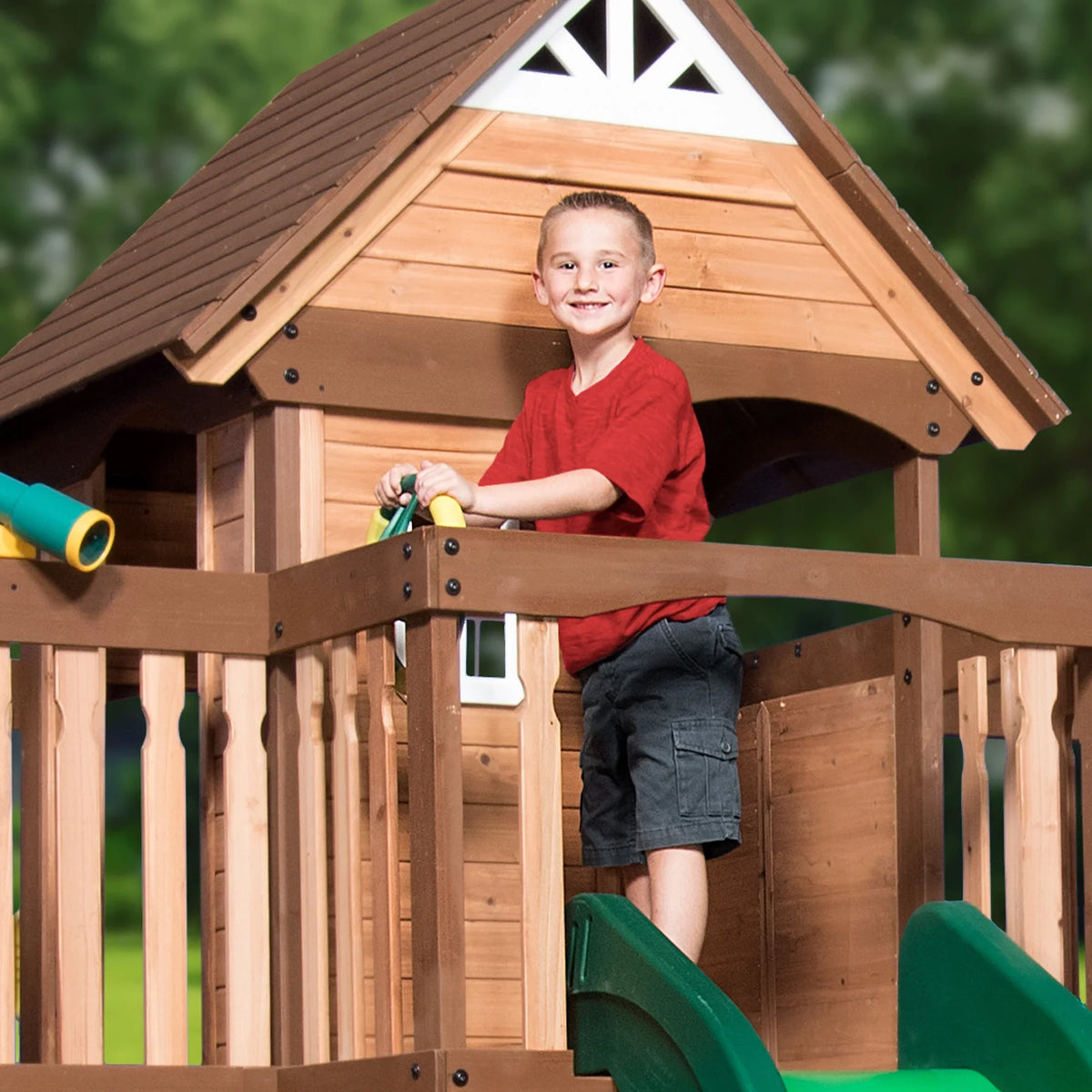 Backyard Set Swing Mount Discovery Triumph