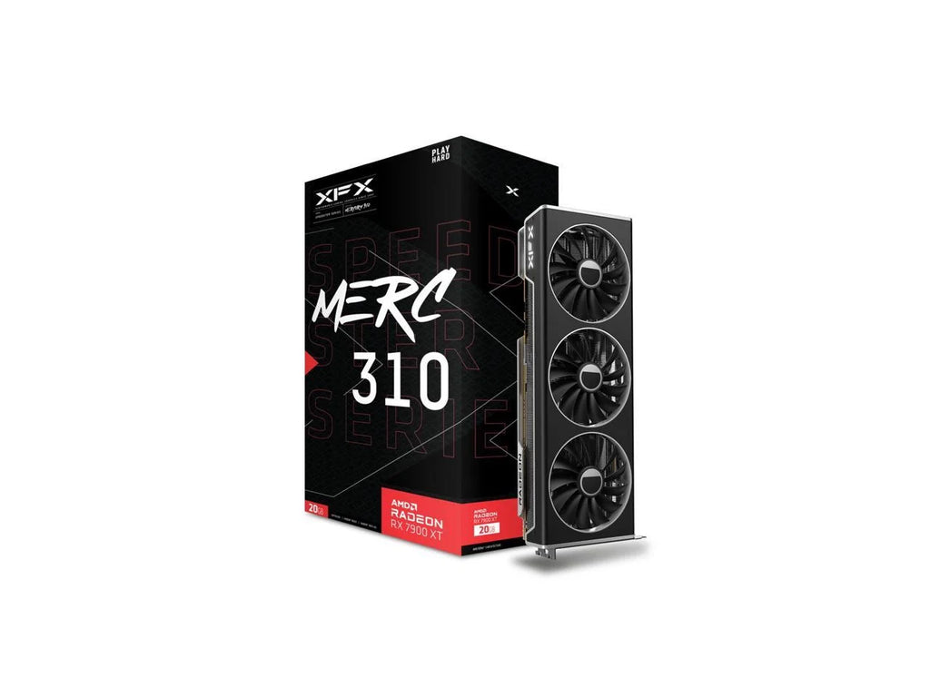 20GB 7900 GDDR6 Card PCI SPEEDSTER Radeon 4.0 x16 RX RX-79TMERCB9 Video MERC310 XT Express XFX