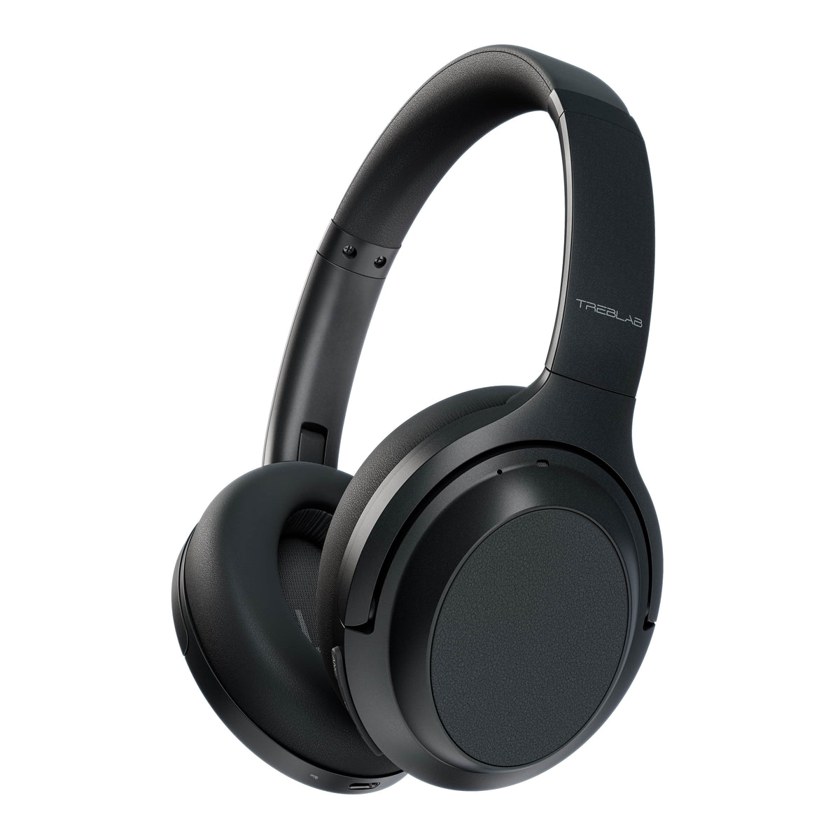Noise Canceling Headphones Touch PRO Hybryd & USB-C Bluetooth Active Fast with Playtime Z7 (Grey) w/aptX, Control Ear Charging, - Sound, Over Wireless 45H Headphones Mic Stereo TREBLAB - ANC