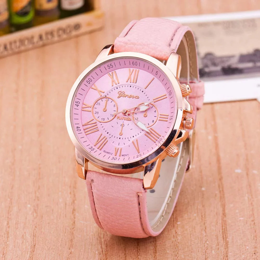 Wholesale Watch Numerals Weicam Quartz Pack for 10 Women Girls Unisex Set Wrist Roman Ladies Fashion Watches PU Assorted Analog Leather Men