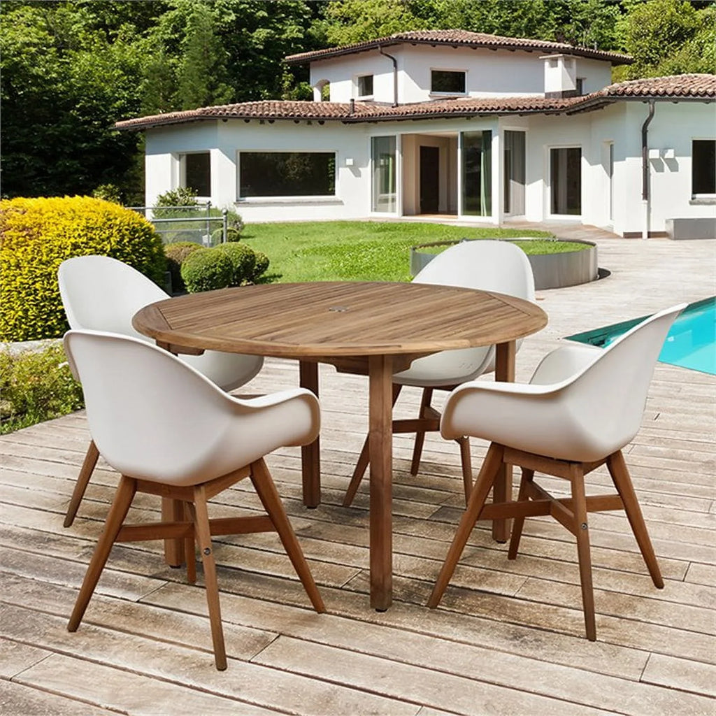 Home Deluxe Piece International Amazonia Charlotte Set Patio 5 Dining