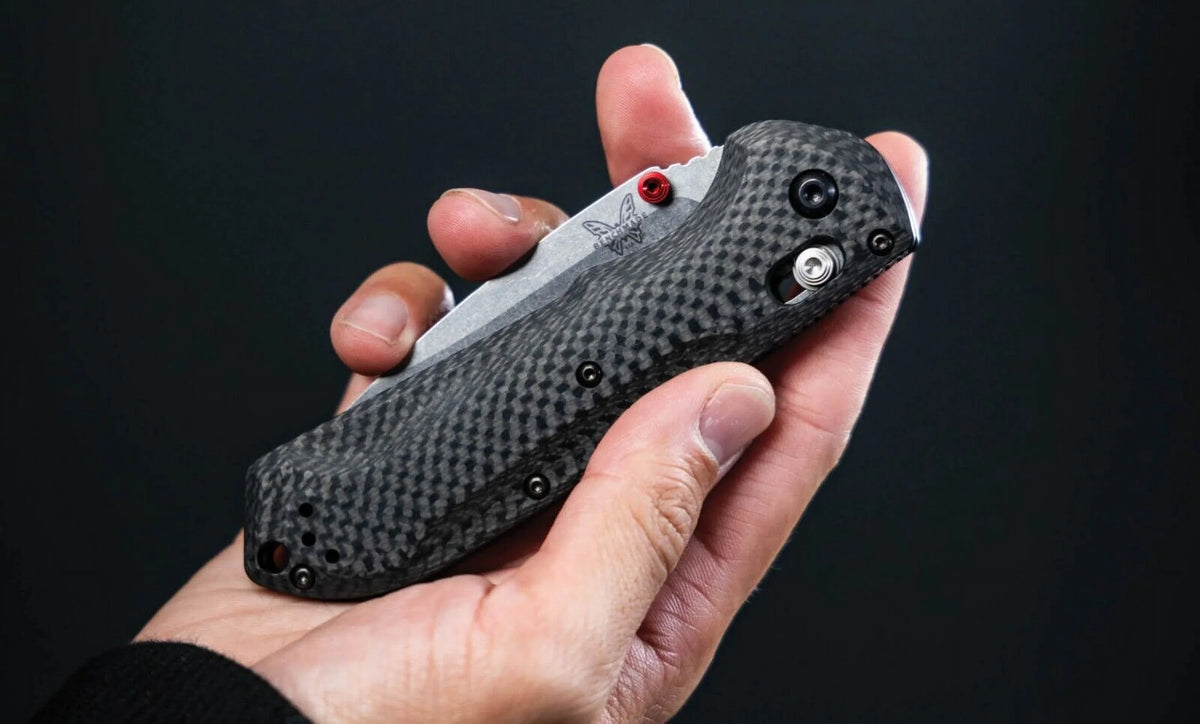 Blade Pocket Drop-Point 560-03 Folding Stainless Steel 3.6" Benchmade Knife Fiber Carbon Freek