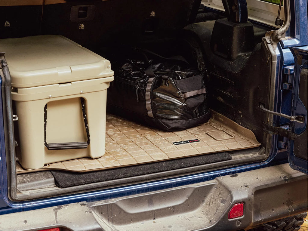 Bumper Cargo Bumper Trunk Odyssey 2011-2017 - with Protector, WeatherTech Protector compatible Liner Honda Black With Behind with Row 3rd Seating