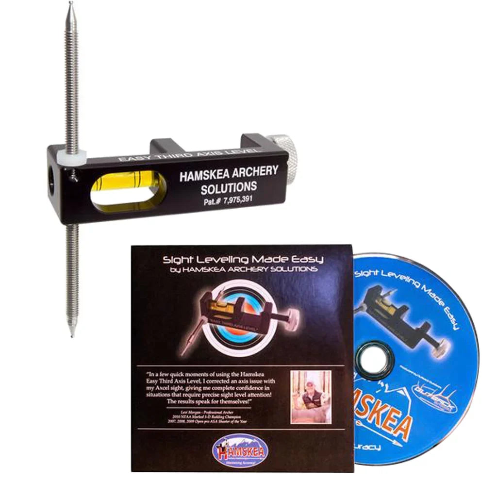 Third DVD Level Axis Sight Target Easy Hamskea 106001 Combo Instructional and