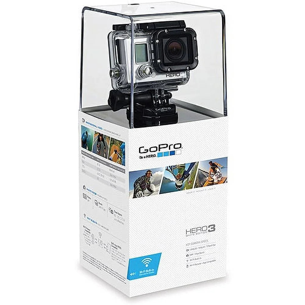 GoPro Refurbished - HERO3 Camcorder Silver CHDHE-301