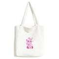Canvas Flower Handbag Lotus Satchel Shopping Lotus Bag Water Lotus Fish Tote Casual Root