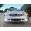 SLK For Fog 1998 LED R170 200 Mercedes-Benz Lights 1996 Foglamps 2000 1997 SLK200 Driving Lamps 1999 Kit