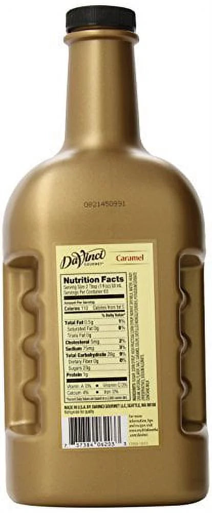 DaVinci Caramel Gourmet Flavored Classic Sauce