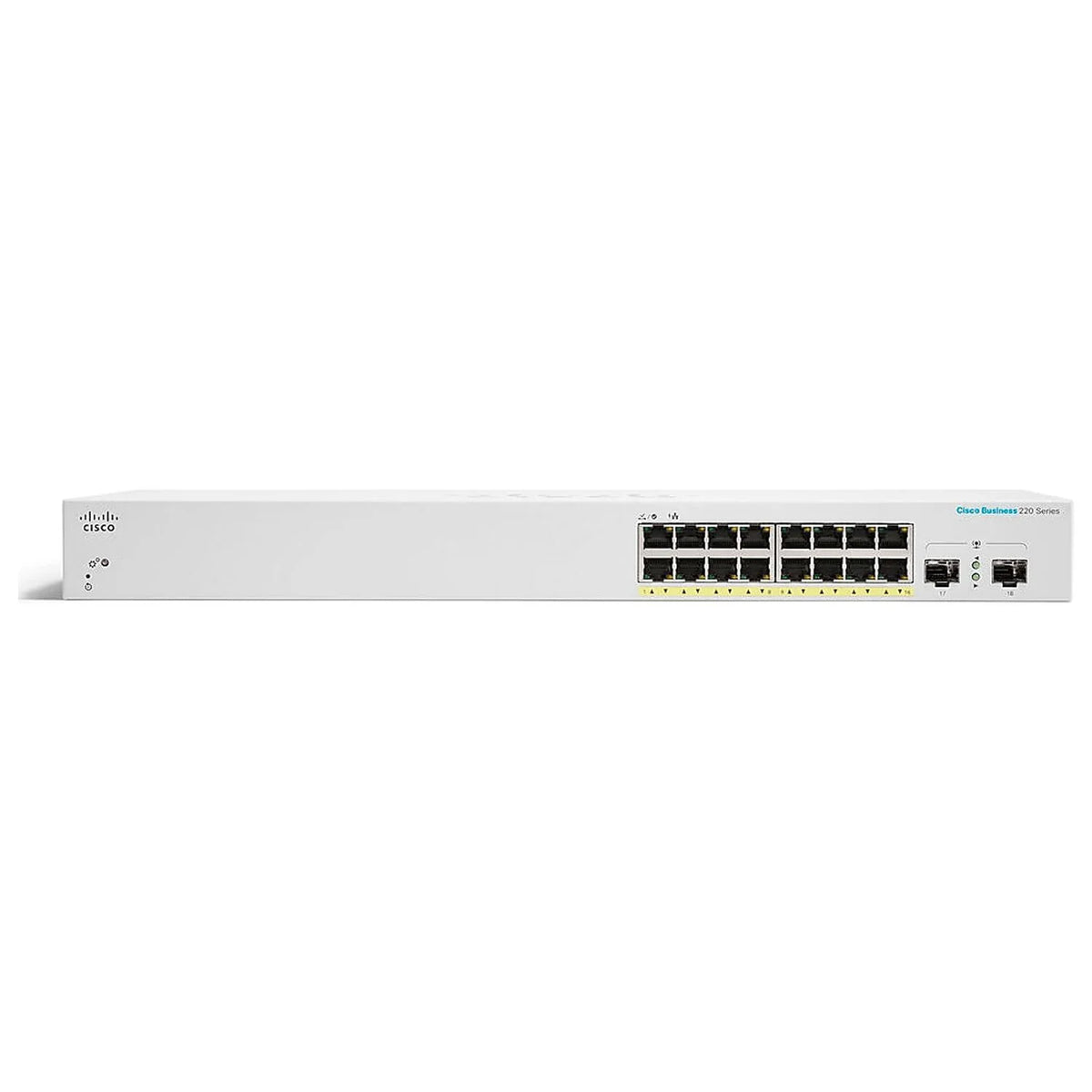2x L2 Cisco SFP Managed Business Ethernet CBS22016P2GNA Switch 16-Port