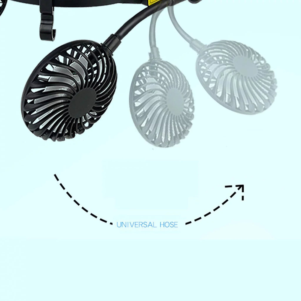 Fan,Hard Fan Light Adapter Cooling Safety Fan Portable Helmets Hat Hard Summer,Multipurpose Hard Hat Helmets External Safety Cooling Night Hat for with Fan Helmets Fan,Portable Fan,Universal