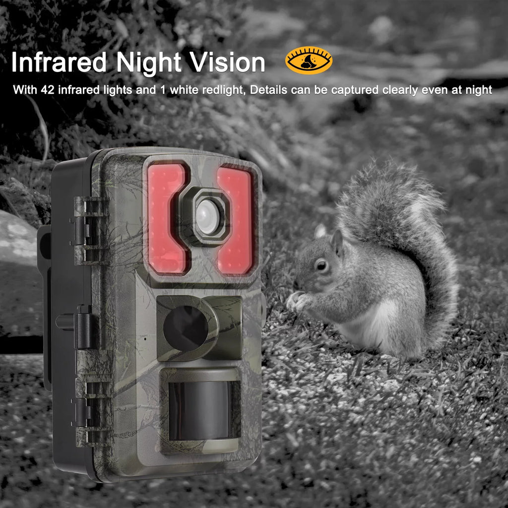 Wildlife Sensors Trigger Inch Supports PIR Color TFT 4K Time GoolRC Tracking Infrared Activated 0.5s Screen with Waterproof 2.0 Trail Motion IP66 16MP