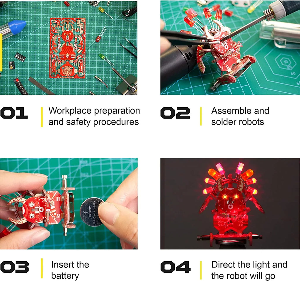 Circuit Voodoo full 7 ROBOTS set Printed Boards