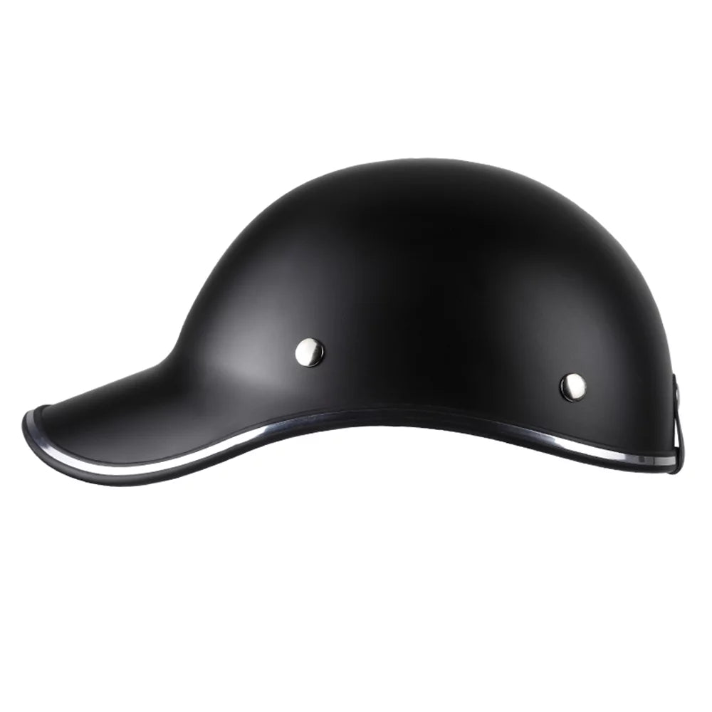 Baseball Helmet Men and Suitable Bike, for Cap for Adults - Women Motorcycle, Half and