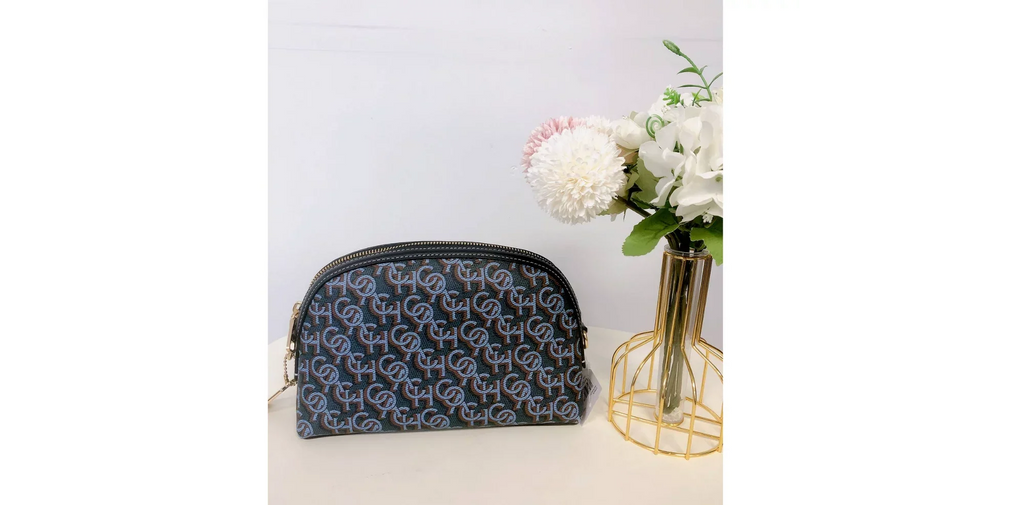 IN Print CF343 Coach Navy Crossbody Monogram Coach Madi With