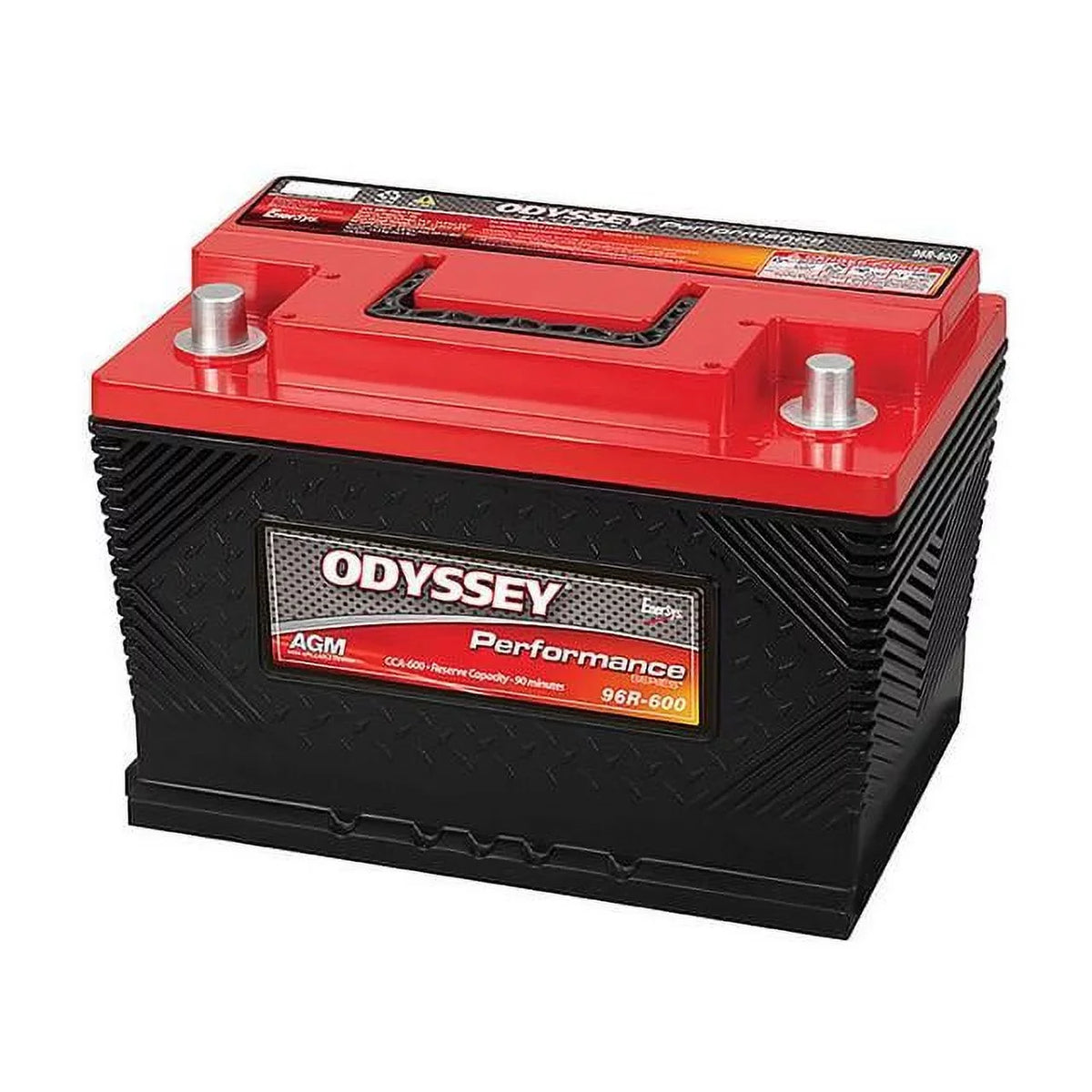 Odyssey Minute Battery Capacity CA, Size, Group Reserve 600 Performance 96R 700 Series CCA, 90 Battery: