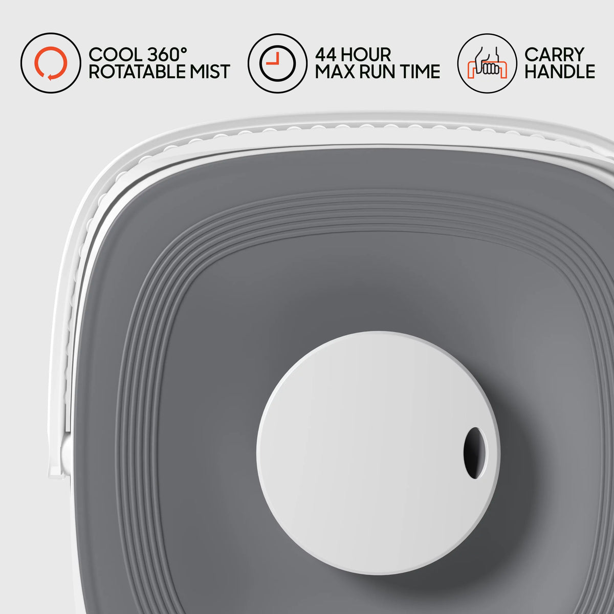 Mist White Ultrasonic Image Humidifier, Sharper 4 (New)
