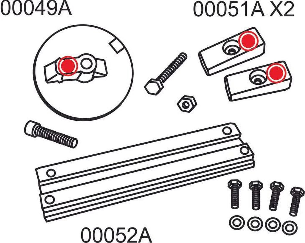 Optimax Grade 18-6156 Replaces Fits Kit Zinc Complete Military US Zinc Kit 8M010755, CMVERDO4KIT, Anode Verado 95111, 4 Mercury And Outboards