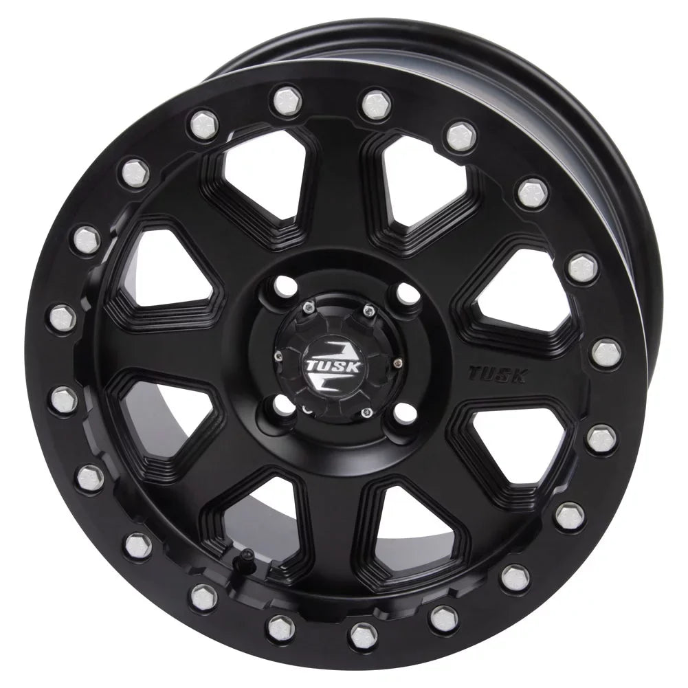 Matte Tusk For Beadlock Black HD10 + 5.0 2021-2022 Wheel Uinta 2.0 Limited 4/137 Can-Am 15x7 Defender Pro