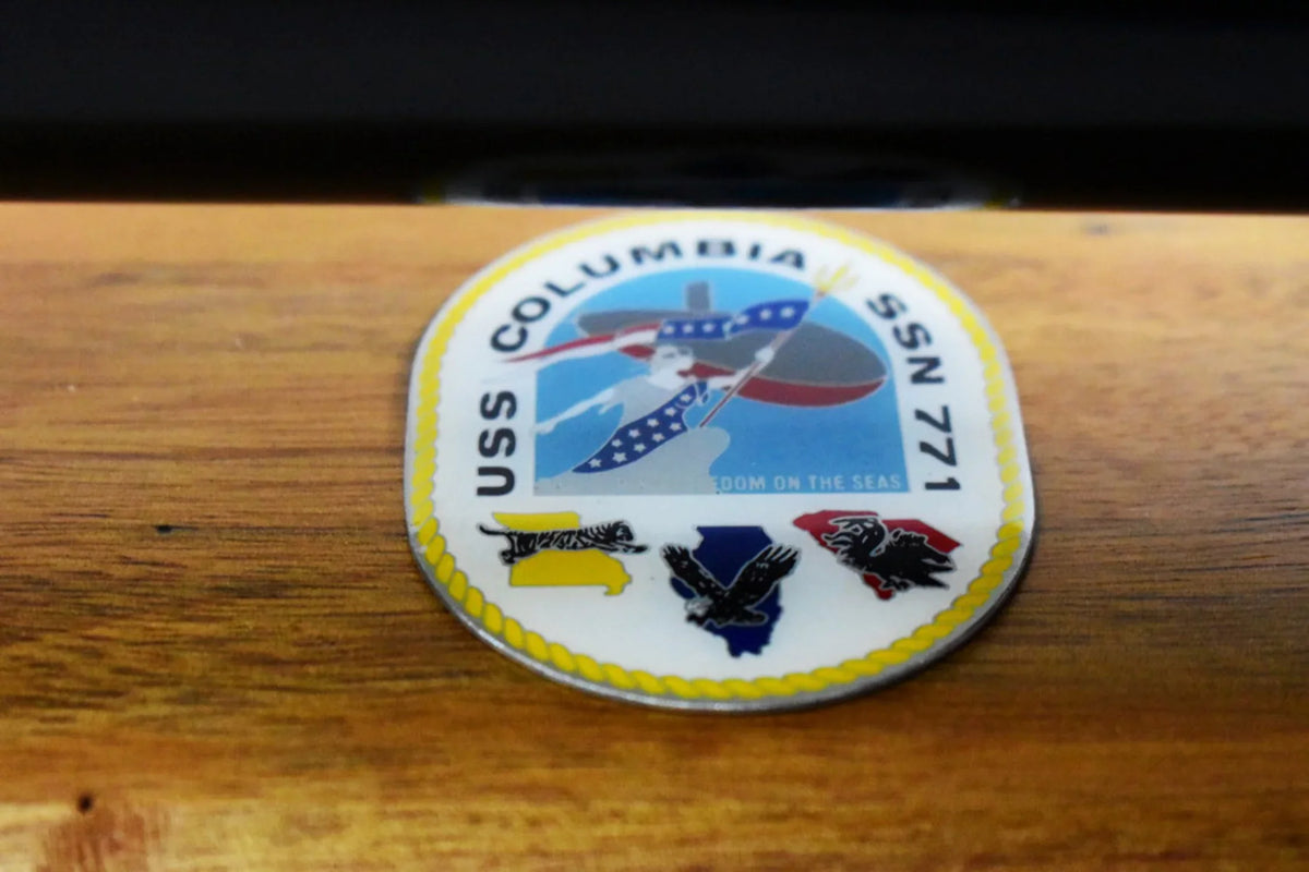 USS Model,Mahogany,20 Hull) Submarine Columbia Class inch,LA (Black Model,Navy,Scale SSN-771