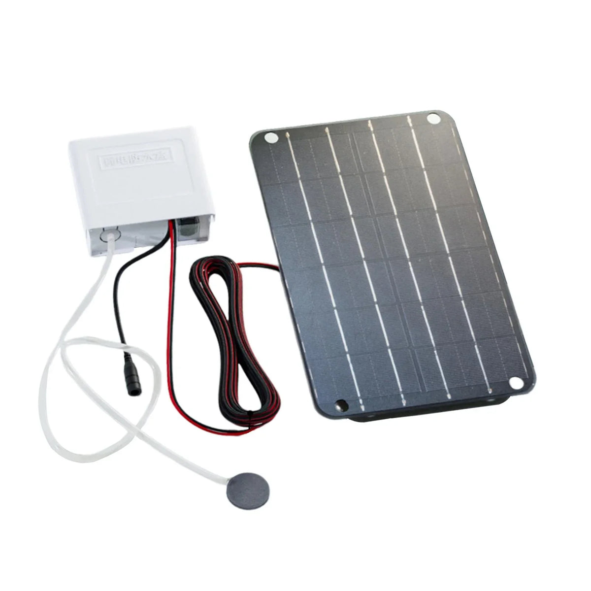 Air Powered Pump Pond Oxygenator Air Solar Pump,Aquarium Aerator Hydroponics Silent Pump Eco Solar Solar Pond for Friendly,6V simhoa