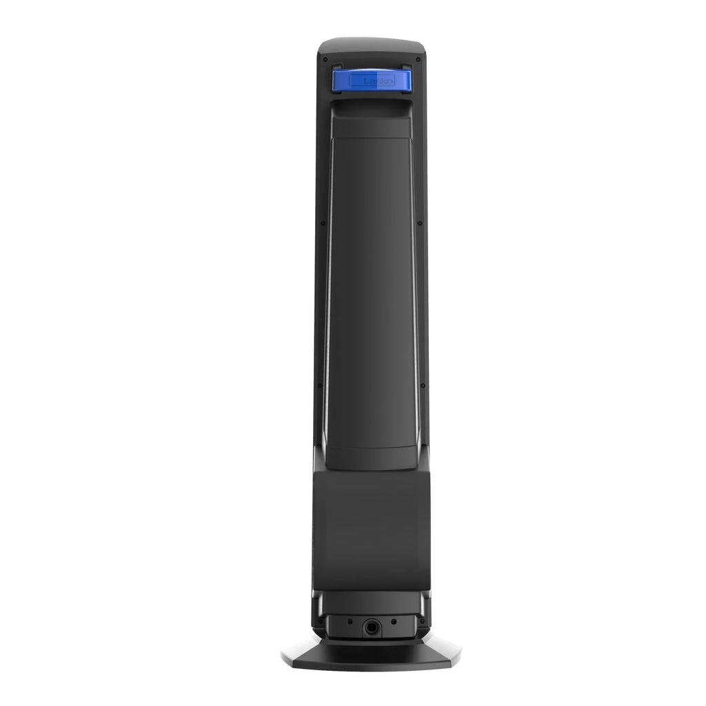 Lasko Power Black Cord, 42” Outdoor Tower Fan 10 Misto with Foot YF300, 4 Speeds, Misting