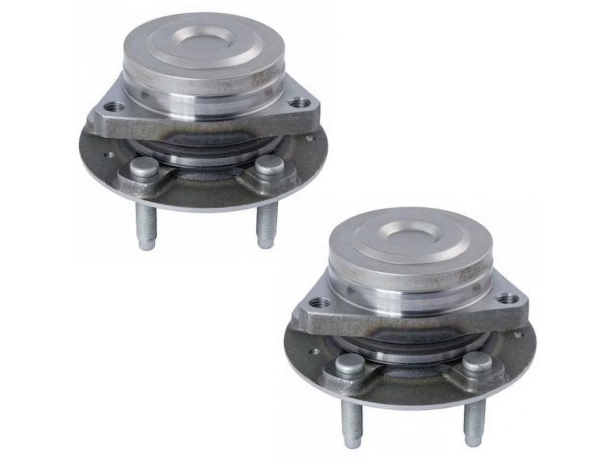 '- Wheel Hub 2016 Malibu Compatible 2018 - of 2019 Chevy 2017 with 2 Assembly Rear Bearing - Set