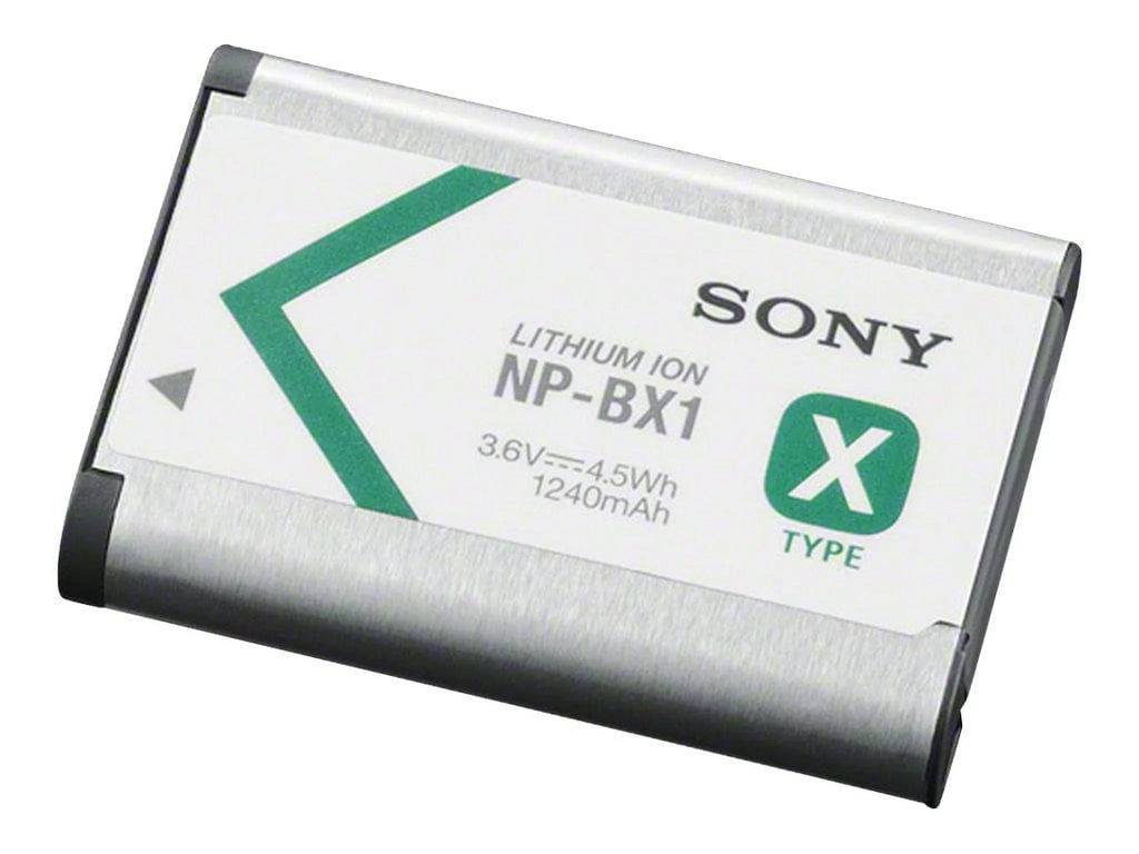 for Cyber-shot Cam-HDR-AS200, NP-BX1 mAh HDR-GWP88 1240 Action - AS50; Sony Camera WX500; DSC-HX80, battery Handycam Li-Ion RX1R, - HX90,