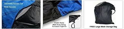 Yamaha - Straps Jet Sun, 1200 Runner Trailer Ski Color Blue/Black for All and XL Ltd Rain, Storage 1999-2000 Includes Weatherproof - Weather Covers Wave - and Protects from More! Trailerable Bag -