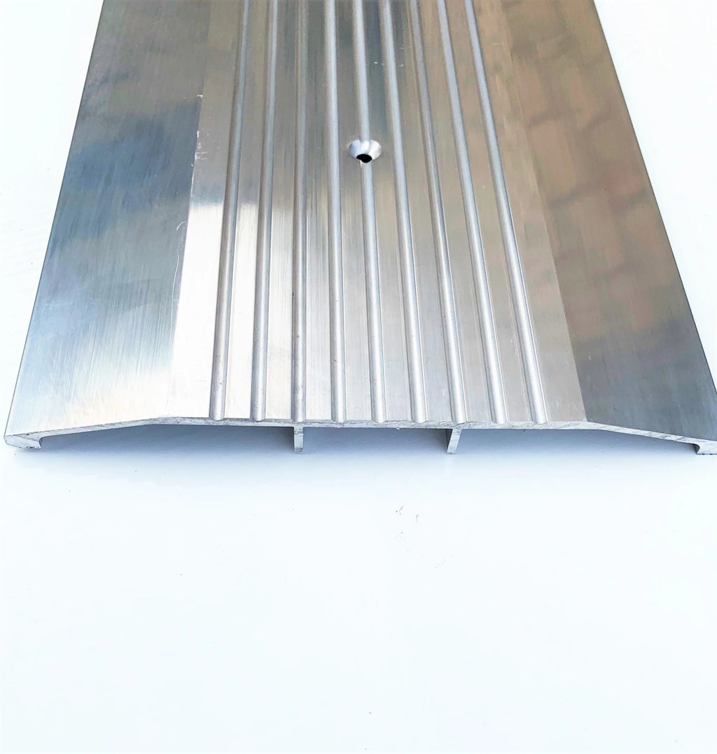 Made in 1/2" 3/4") Threshold Aluminum USA Long) Corrugated Heavy (96 FT x (8 Duty 7" Wide