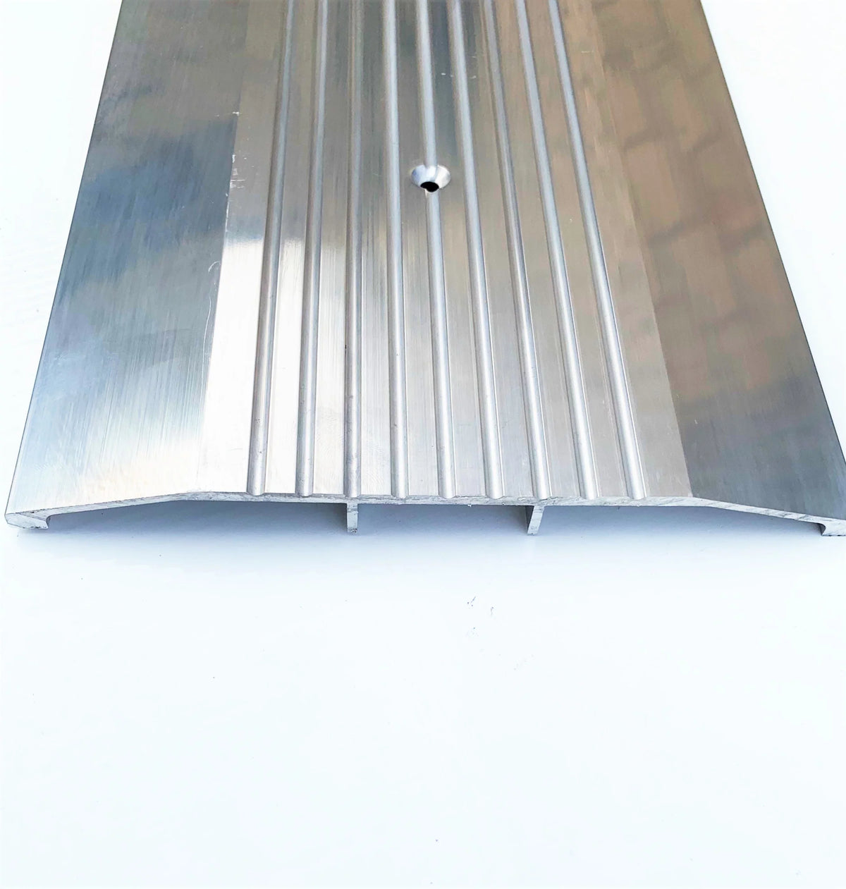 Made in 1/2" 3/4") Threshold Aluminum USA Long) Corrugated Heavy (96 FT x (8 Duty 7" Wide