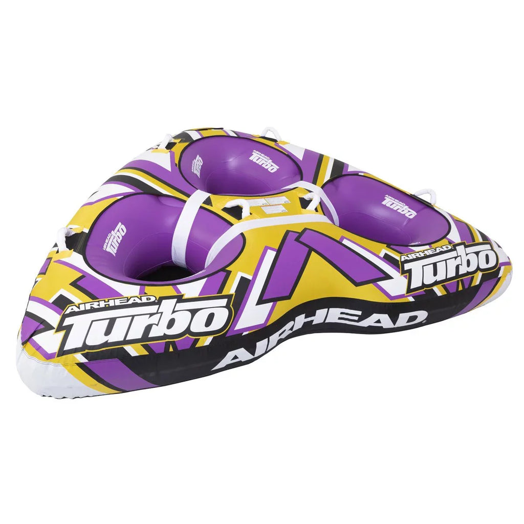 Person 81" Turbo Water 3 Tube Inner Airhead Boat 107" Blast air-filled x Towable