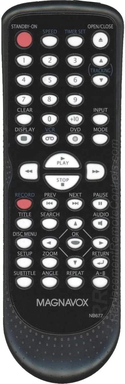 Magnavox Remote / Nb677ud Unit Control