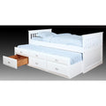 White Logans Bed- Captain'S Bernards