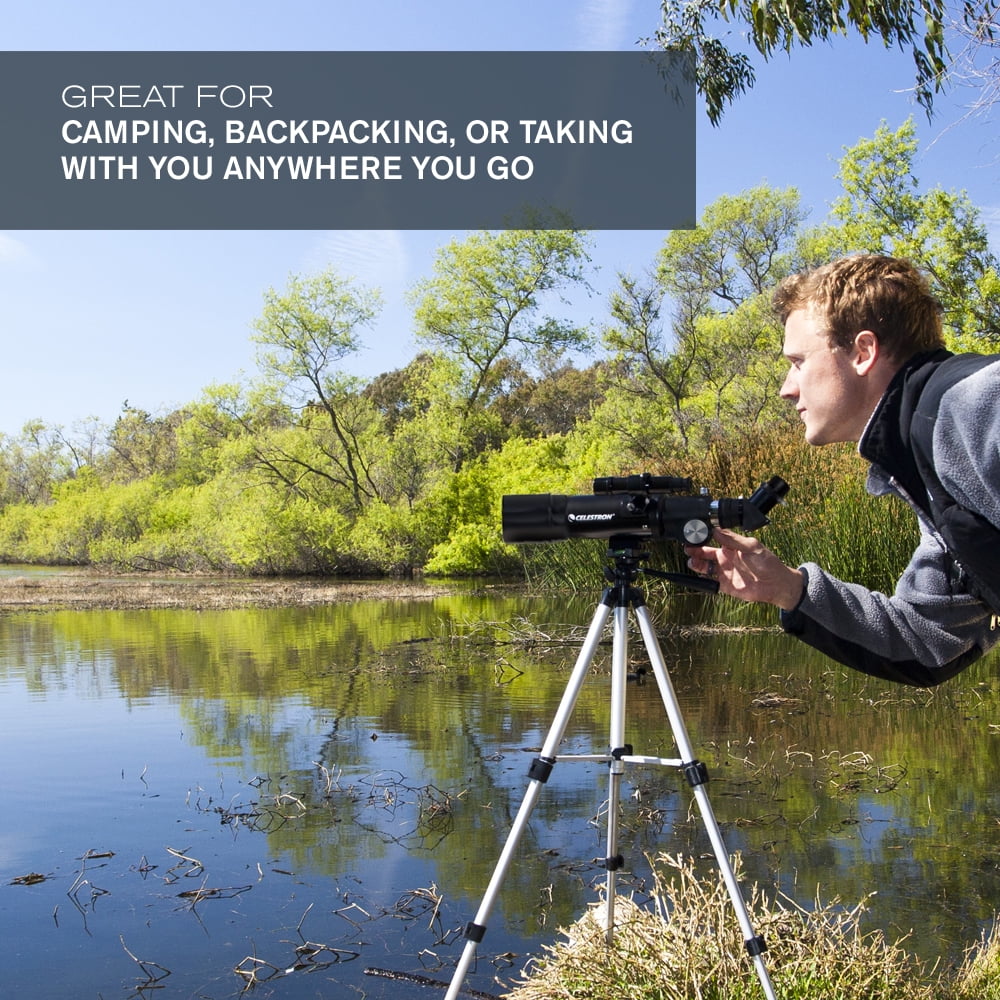 Tripod and 60 Telescope Scope Celestron Backpack Portable Travel with